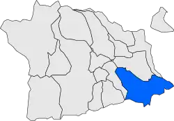 Location of Alp in Baixa Cerdanya