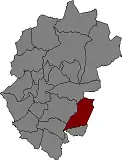 Location of Pradell de la Teixeta