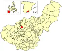 Location of Deifontes