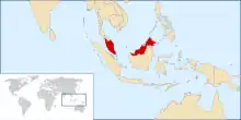 Malacca state in Peninsular Malaysia , Malaysia