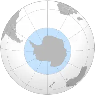 Image 59The Antarctic Ocean, as delineated by the draft 4th edition of the International Hydrographic Organization's Limits of Oceans and Seas (2002) (from Southern Ocean)