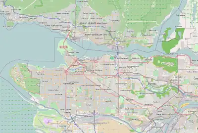 League1 British Columbia is located in Vancouver City