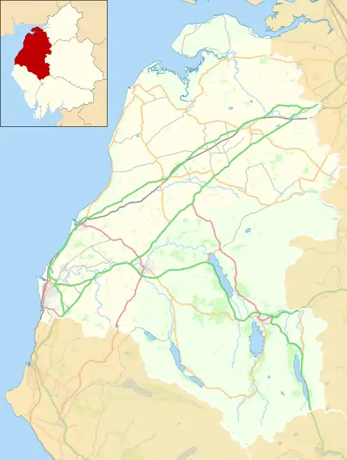 Mirehouse is located in the former Allerdale Borough