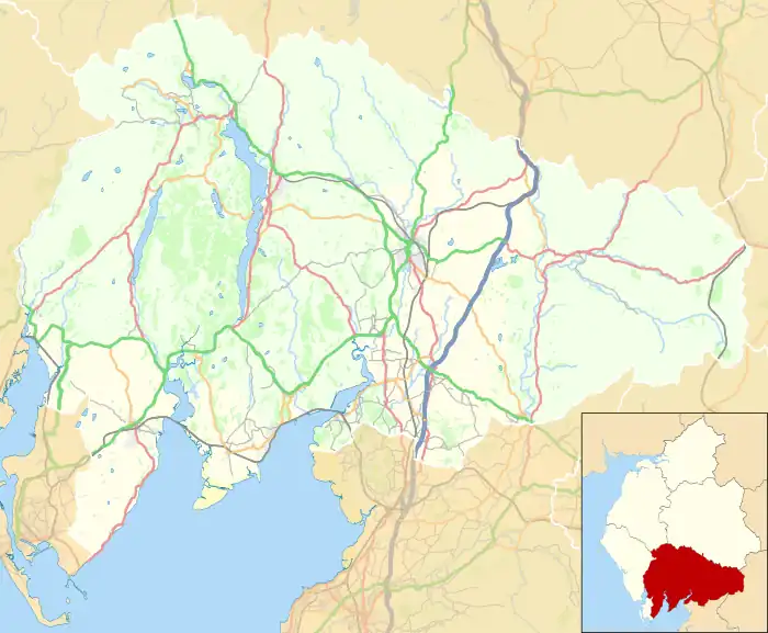 High Newton is located in the former South Lakeland district