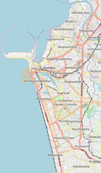 Havelock Park is located in Colombo Municipality