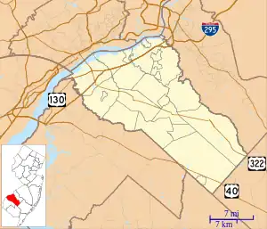 28N is located in Gloucester County, New Jersey