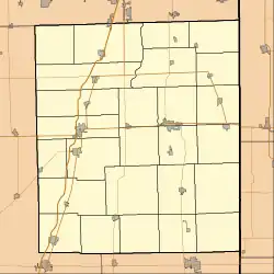 Gilman is located in Iroquois County, Illinois