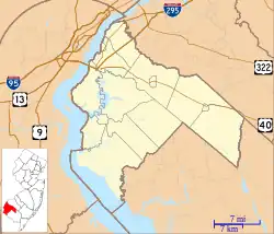 Pedricktown is located in Salem County, New Jersey