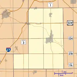 Kingsland is located in Wells County, Indiana