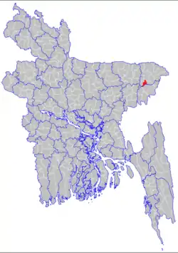 Location of Balaganj