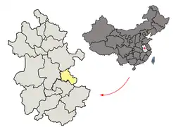 Ma'anshan in Anhui