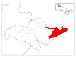 Location in Andijan Region