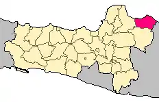 Location within Central Java