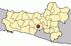 Location within Central Java