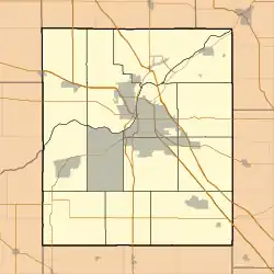 Delp is located in Tippecanoe County, Indiana