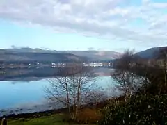 Loch Fyne near Strachur, looking toward Inveraray.