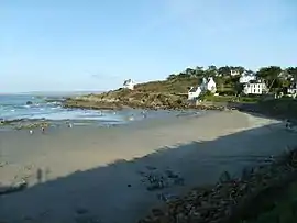 The beach at Locquirec