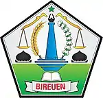 Official seal of Bireuën Regency