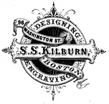 S.S. Kilburn, engraver, Washington St., Boston, ca.1865