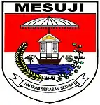 Former emblem of Mesuji Regency (2011–2017).