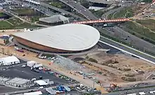 A hyperbolic paraboloid saddle roof: the London Velopark