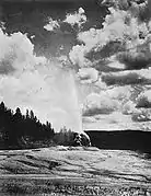 Lone Star Geyser, ca1900 Frank Jay Haynes