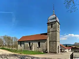 The church in Longechaux