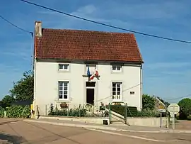 The town hall in Longecourt-lès-Culêtre