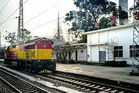 HXN5B-0014 at Longtansi Railway Station