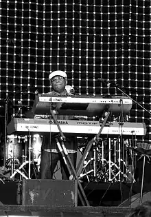 Lonnie Liston Smith performing live at the Glastonbury Festival, June 27, 2009