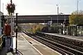 The view south along the Liverpool-bound platform.