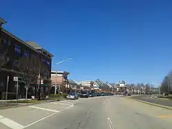 Shops along Lorton Station Blvd, 2016