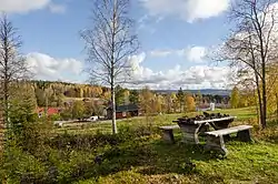 Los seen from the site of the former Los cobalt mine.