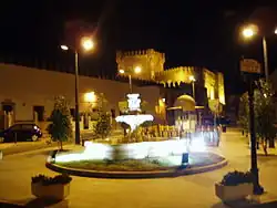 Los Molares at night