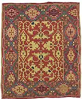 Lotto rug, first half 17th century, offered at auction 2018