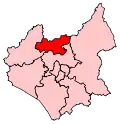 A small-to-medium-sized constituency in the north of the county.