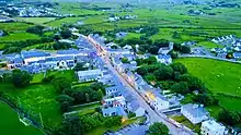 Louisburgh in the evening light