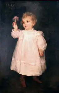 Allyn Cox in Infancy, 1898, National Academy of Design, New York