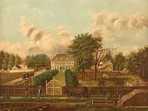 M.L. Pilsbury, Louisiana Plantation Scene, 1820