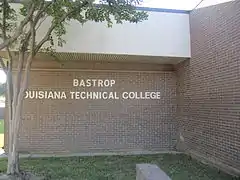 Bastrop has two branches of Louisiana Technical College.