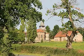 The church in Louroux-Bourbonnais