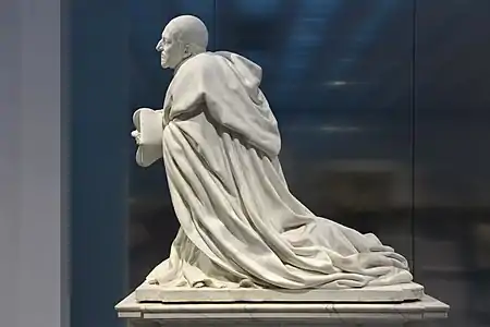 Monument for heart of cardinal Pierre de Bérulle, Louvre (1657)