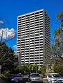 Lovett Tower, the third tallest building in ACT