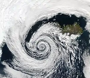 Image 1An extratropical cyclone near Iceland (from Cyclone)