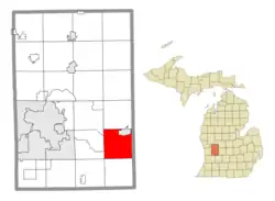 Location within Kent County