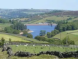 Image of a lake in a valley