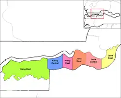 Districts of Lower River Division