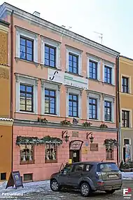 Birthplace of composer Henryk Wieniawski