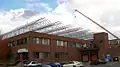 Construction of the first greenhouse in Montreal, Quebec (2011)