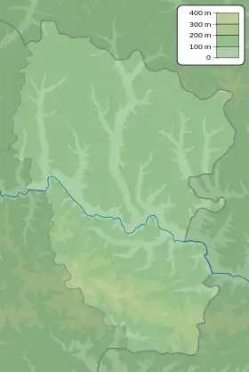 Voronove is located in Luhansk Oblast